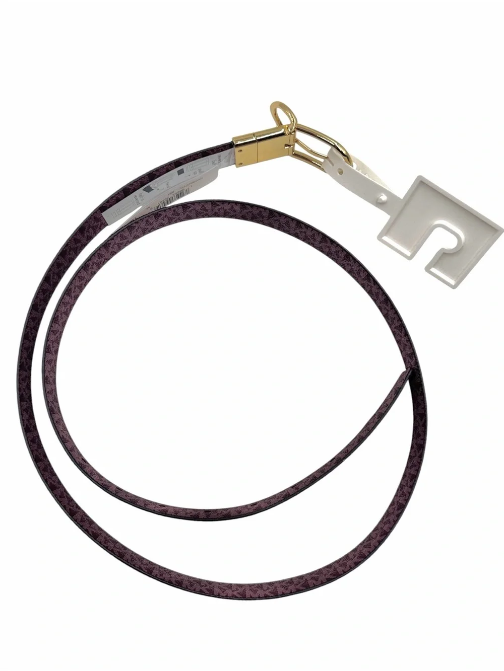MICHAEL Michael Kors Women's Twist Reversible Belt Size XL